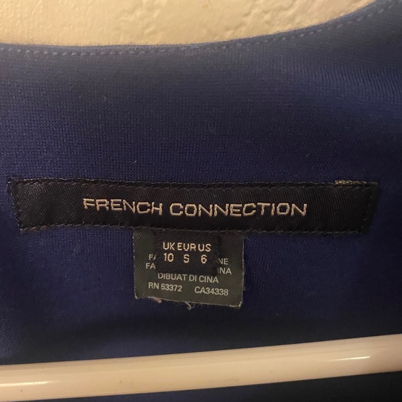 FRENCH CONNECTION Royal Blue Dress | Women’s 6 - Picture 4 of 7